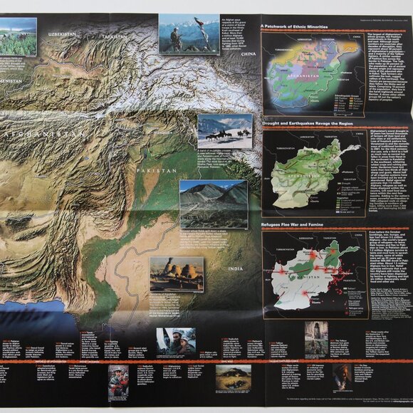National Geographic Map: "Afghanistan and Pakistan" - Picture 5 of 5